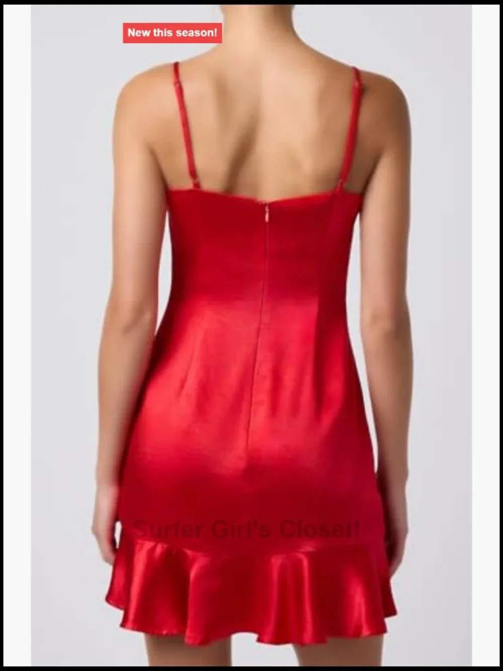 Lulus Sullivan Ruffle Mini Dress Sleeveless V-Neck Party